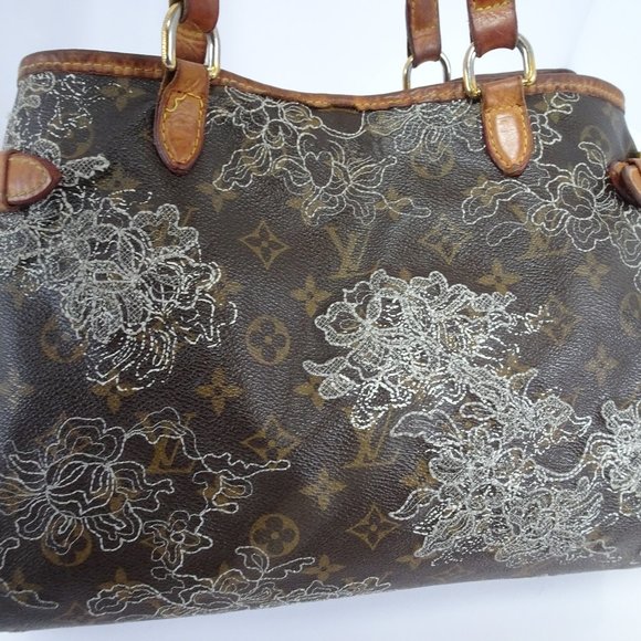 Louis Vuitton Handbags - LOUIS VUITTON Dentelle Satchel Shoulder Handbag GM